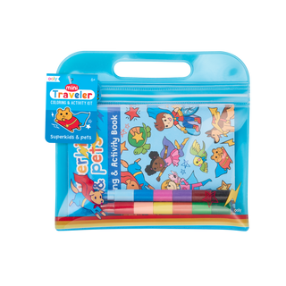 Mini Traveler Coloring + Activity Kit