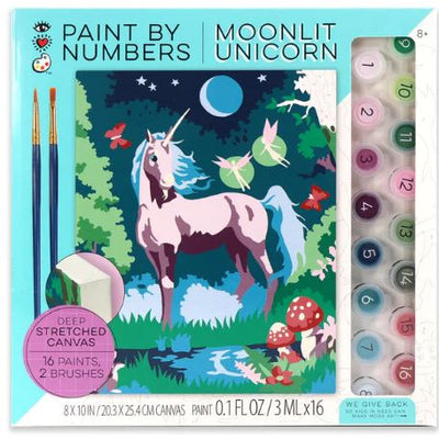 Paint By Number Moonlit Unicorn