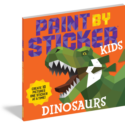 Paint By Sticker Kids Dinosaur