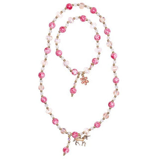 Boutique Pink Crystal Necklace 