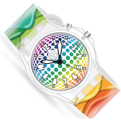 Light Up Watch Rainbow Slime