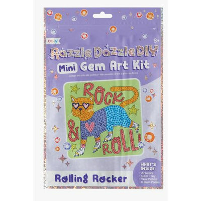 Razzle Dazzle D.I.Y. Mini Gem Art Kit Rolling Rocker