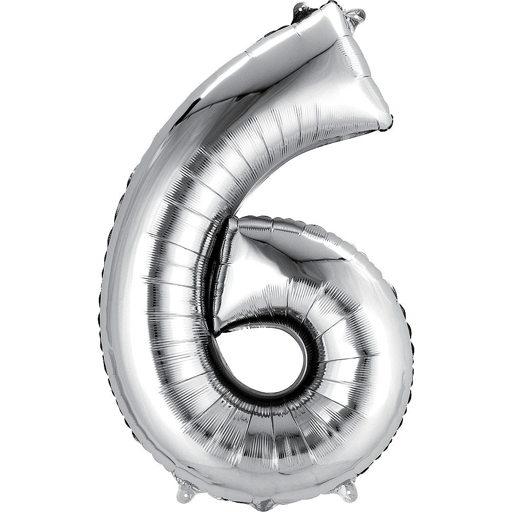 Number Mylar Balloon Bouquet Cover