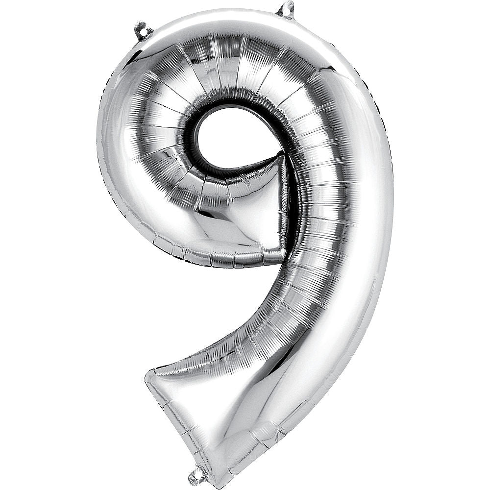 Number Mylar Balloon Bouquet Cover