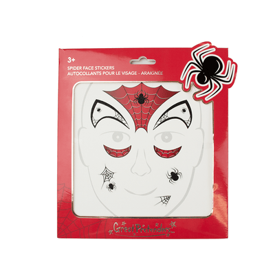 Face Stickers spider