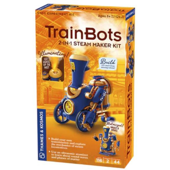 TrainBots:  2 in 1 STEAM Maker Kit