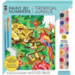 Paint By Number Tropical Jungle