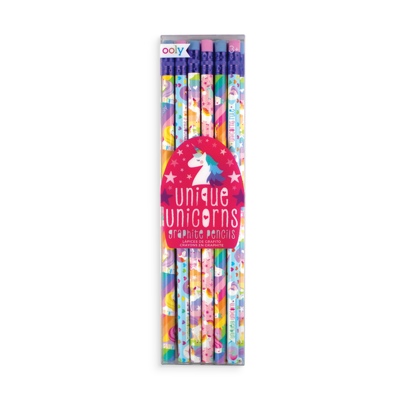 Unique Unicorns Graphite Pencils