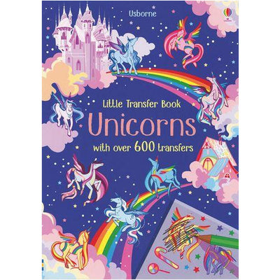 Little Transfer Book Unicorns