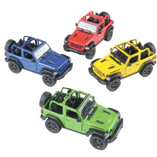 Die Cast 2018 Jeep Wrangler (open top)
