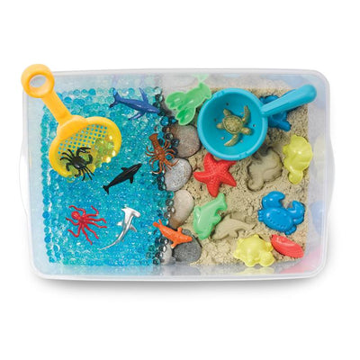 Sensory Bins Ocean and Sand