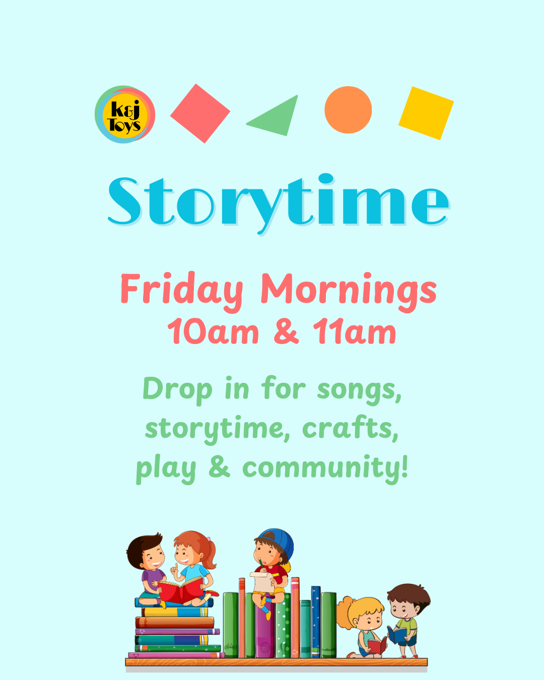 Friday Morning Storytime with Mrs. Dani!