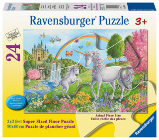 Prancing Unicorn 24 PC Floor Puzzle 