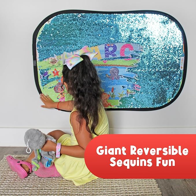 Giant Learning Discovery Reversible Sequins Toy