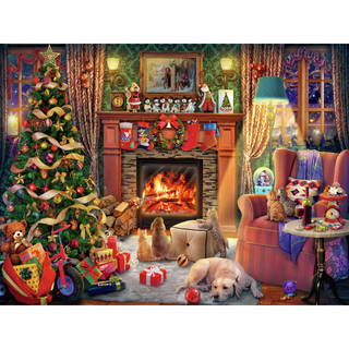 Christmas Eve Seasonal 1500 pc Puzzle 
