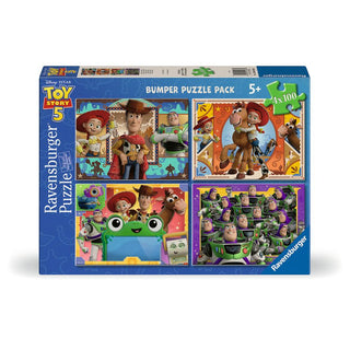Toy Story 5 4x100 Pc Puzzle 