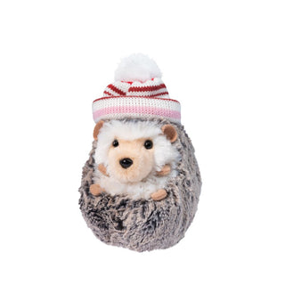 Spunky Hedgehog with Winter Hat 