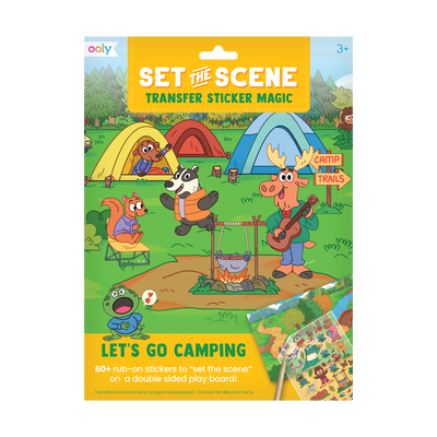 Set The Scene Transfer Stickers Magic Let's Go Camping