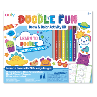 Doodle Fun: Draw & Color Activity Kit 