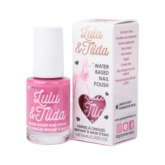 Lula and Tilda Waterbased Nail Polish Cover