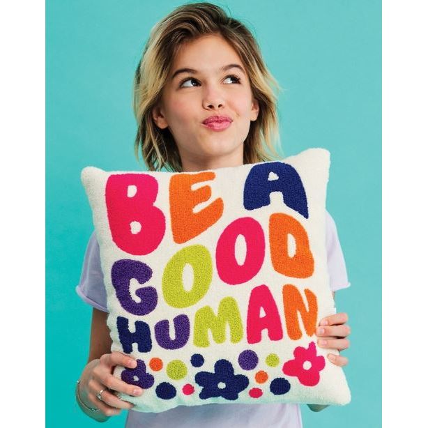 Be a Good Human Chenille Plush