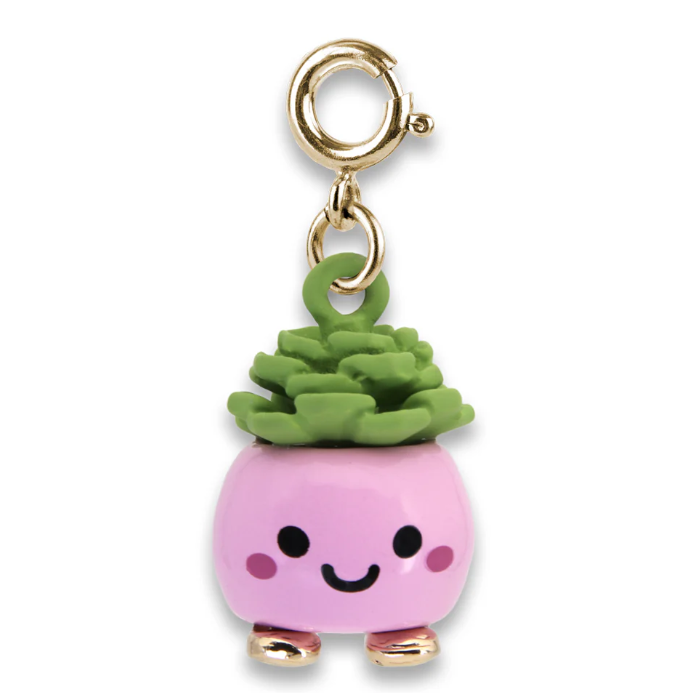 CHARM IT! Charm Gold Happy Succulent