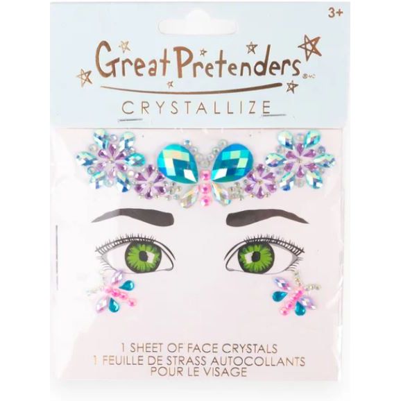 Face Crystals - Butterfly Garden