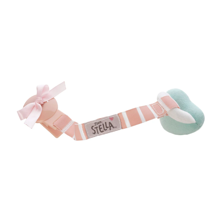 Love, Stella Pacifier & Clip Set