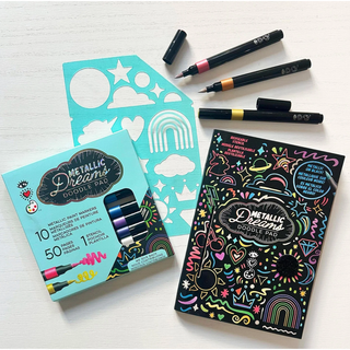 iHeartArt Metallic Dreams Doodle Pad 