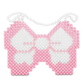 Bow Beaded Crossbody Bag 