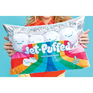 Jet-Puffed Marshmallows Fleece Pillow 