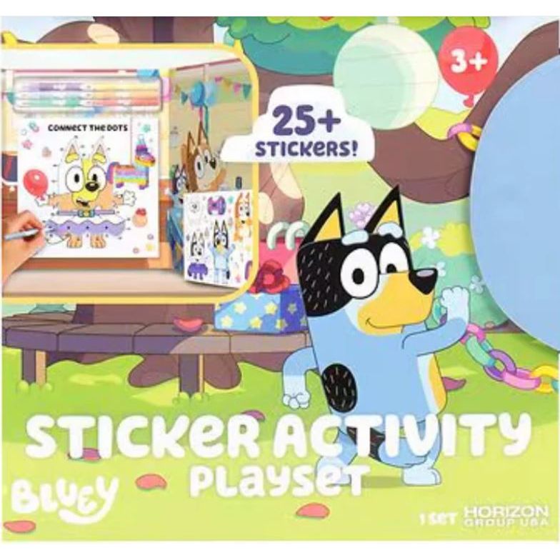 Bluey Color & Activity Playset