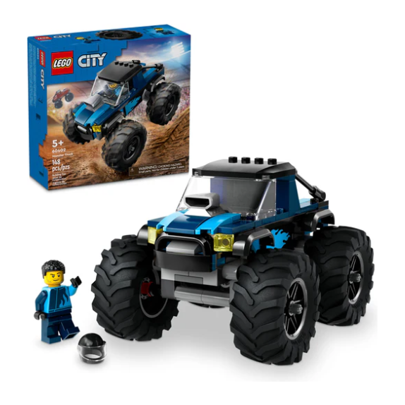 Blue Monster Truck