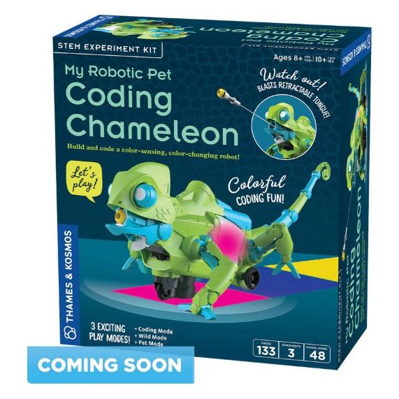 My Robotic Pet: Coding Chameleon