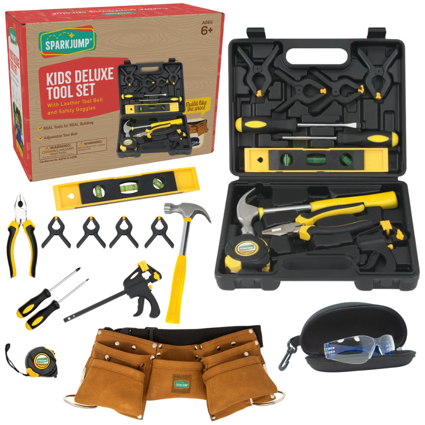 Kids Deluxe Tool Set