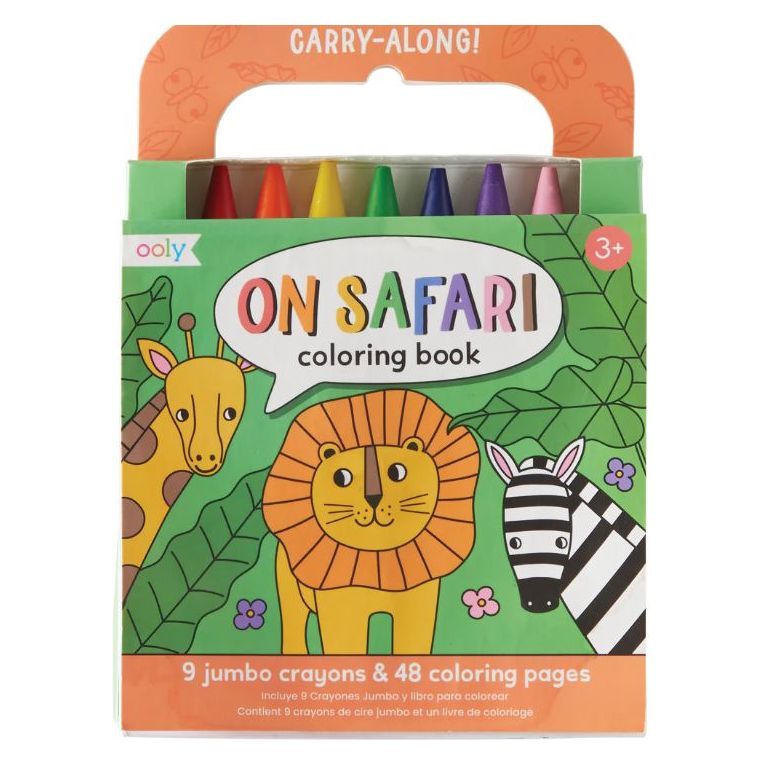 Carry Along Coloring Book Set Cover