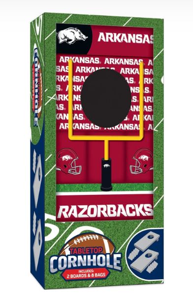 Arkansas Razorbacks Tabletop Cornhole