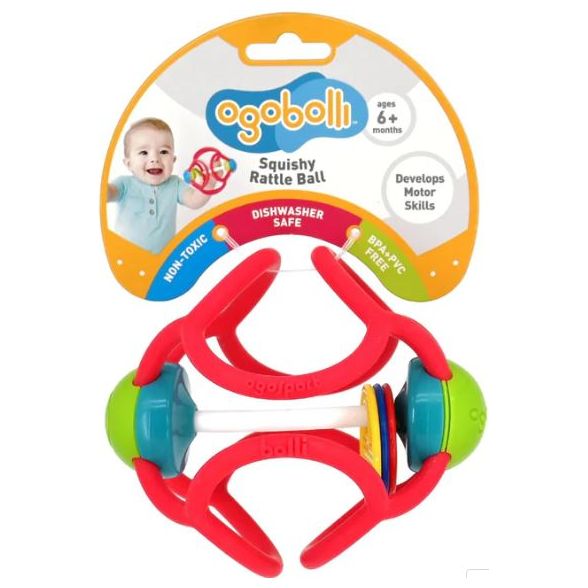 OgoBolli Squishy Rattle Ball