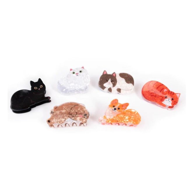 Raining Cats & Dogs Claw Clips