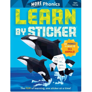 Learn by Sticker - More Phonics 