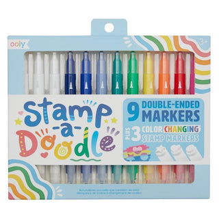 Stamp-A-Doodle Double-Ended Markers 