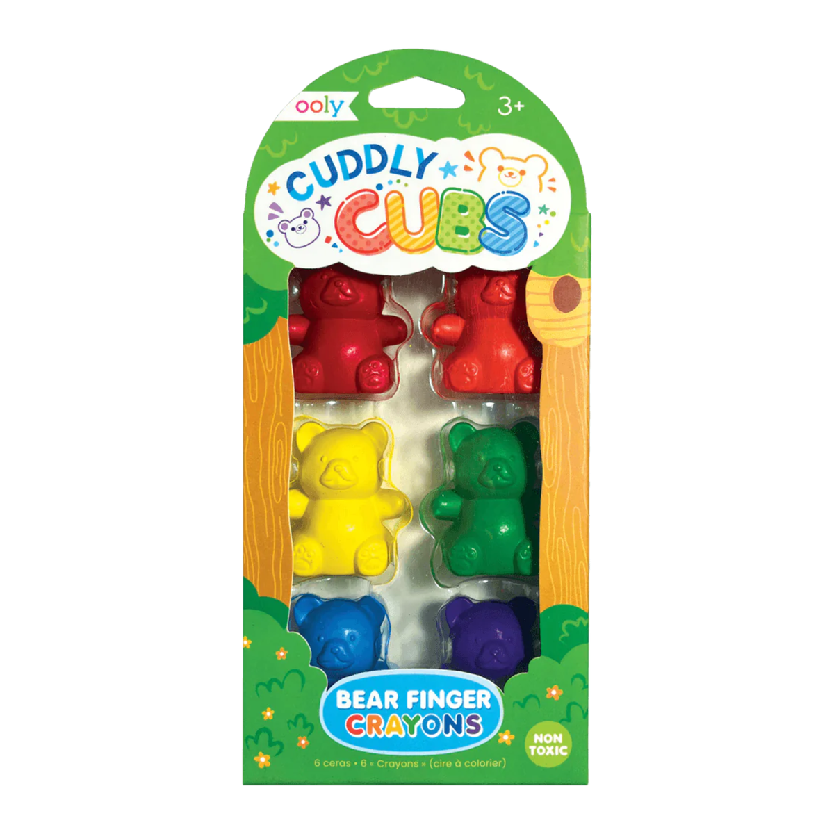 Cuddly Cubs Bear Finger Crayons