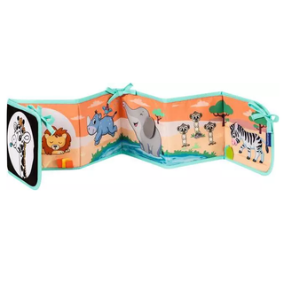 Tummy Time Book: Wild Animals 