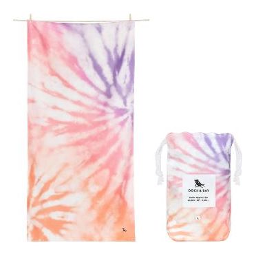 Quick Dry Towel - Stripes Collection Ember Afterglow