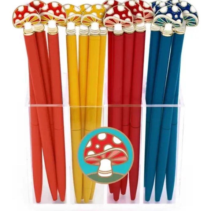 Mushroom Enamel Pen