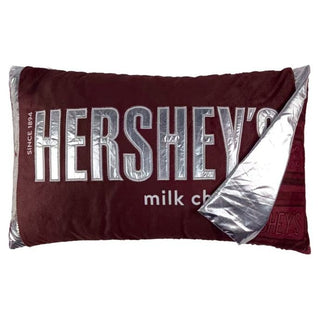 Hershey's Milk Chocolate Bar Fleece Pillow 