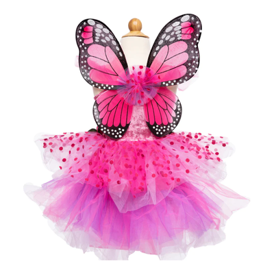 Fairy Blooms Deluxe Dress Hot Pink / Size 3-4