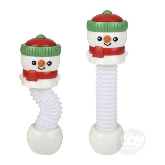 Snowman Fidget Pop Tube