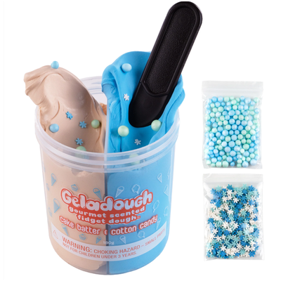 Geladough Cake Batter & Cotton Candy