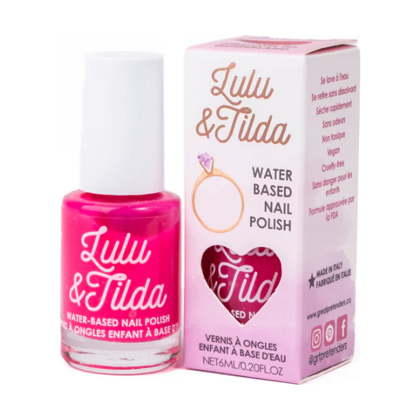 Lula and Tilda Waterbased Nail Polish Cover